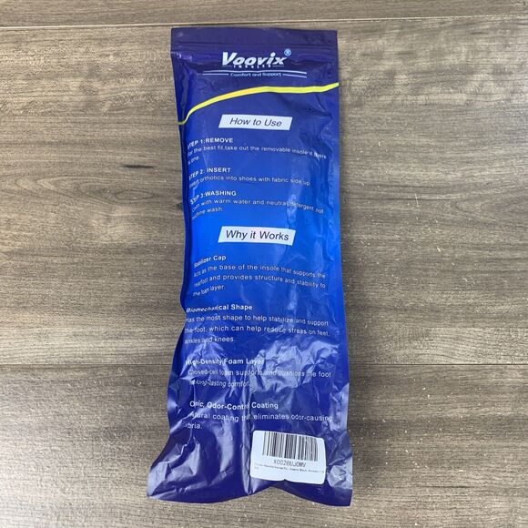 Womens Orthotic Arch Support Shoe Insoles Cushioning Shock Absorption Inserts - Picture 5 of 12